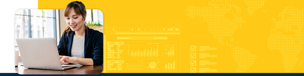 MBSP-24_MBSP_Tools_Page_Header_2 Finance professional accessing member-only policy templates for her upcoming project